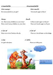 English Worksheet: Quantifiers 