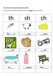 ch sh and th Digraphs