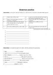 English Worksheet: Should, shouldnt and the past tense of the verb be