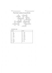 Grade 3 crossword printable