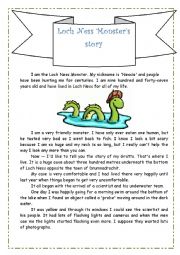 Loch Ness Monsters Story