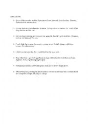 English Worksheet: Conditionals 1-2-3