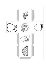 English Worksheet: fruit die