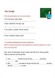 English Worksheet: Past Simple worksheet