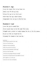 English Worksheet: Time Expression