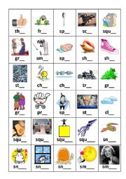 Diagraphs and Triagraphs Flashcard set 3