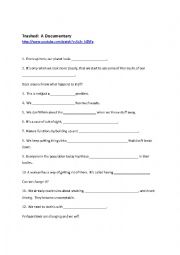 English Worksheet: Trashed: A documentary