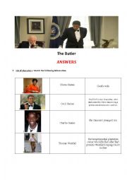The Butler PART 2- Answers