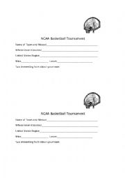 NCAA Basketball Research Form