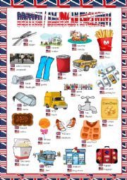 British/American English Picture Dictionary#1