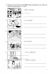 English Worksheet: Comprehension questions