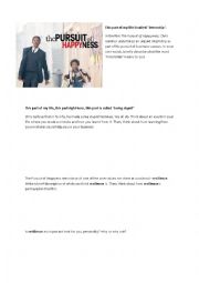 The Pursuit of Happyness - Film Worksheet
