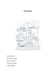 The House printable worksheet