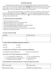 English Worksheet: a test for 1st algerian secondary school