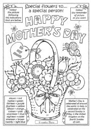 Mothers Day activity