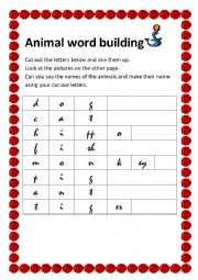 Animal Word Building1