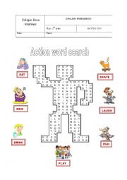 Action word search