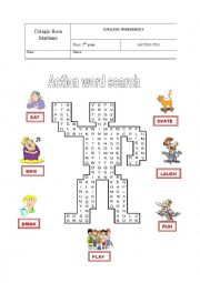 Action Word Search