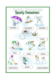 Sporty Snowmen