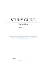 Study Guide 