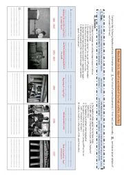 Timeline about civil rights movement in the USA Student worksheet - heroes of the civil rights movement