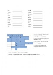 English Worksheet: Alphabet Scramble