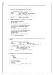 English Worksheet: America was discovered by C. Columbus