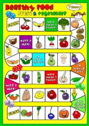 Healthy food - fruit & vegetables