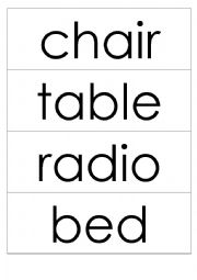 English Worksheet: words