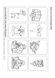 English Worksheet: Christmas book