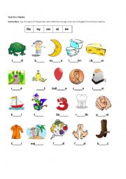 Vowel Digraphs oa,ee,oi,oy,oo