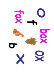 English Worksheet: Word family: ox
