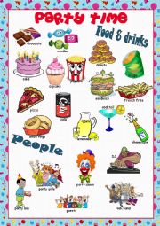 Party Time Picture Dictionary#2