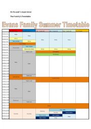 An Au-pairs experience - The Family Timetable