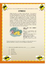 Reading comprehension-Stress