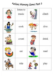 Action Memory Game Part 1