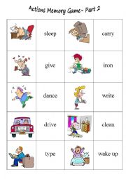 Action Memory Game Part 2