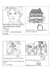 Mary Poppins Mini Book-A Perfect Tea Party-ESL