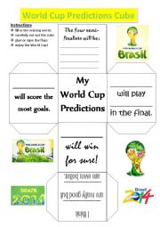 World Cup Predictions Cube