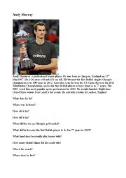 Andy Murray, Sports, tennis, famous people