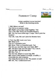Summer Camp listening