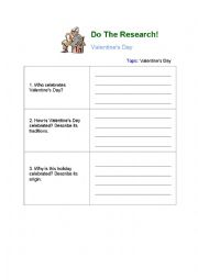 English Worksheet: St.Valentines DAY ppt presentation exercise