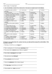 English Worksheet: TOEFL Formula 3 Day 1