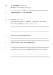 high school worksheets for how to train your dragon