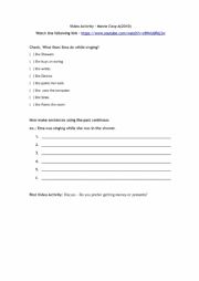 English Worksheet: Movie: Easy A - Past continuous activity