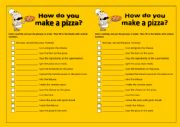 HOW DO YOU MAKE A PIZZA?