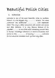 English Worksheet: Katowice