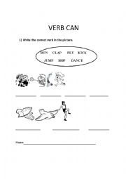 Verb Can
