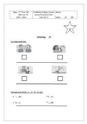 English Worksheet: Exercices