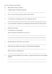 English Worksheet: How To Train Your Dragon Part 2